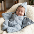 Baby Star Snuggle Suit, Newborn Crochet Pattern