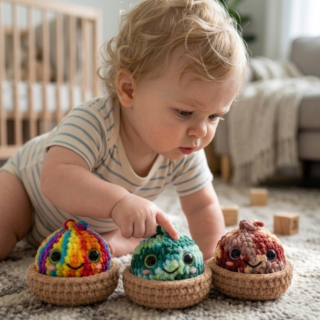 Crochet Dumpling Pattern, No Sew Kawaii Food Plushie