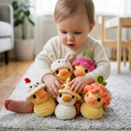 Crochet Rubber Duck Pattern, No Sew Amigurumi Animal Bundle