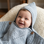 Baby Star Snuggle Suit, Newborn Crochet Pattern