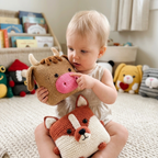 Animal Pillow Crochet Patterns, Amigurumi Cushion Bundle For Kids