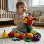 Caterpillar Crochet Pattern, Hungry Amigurumi Plush Tutorial