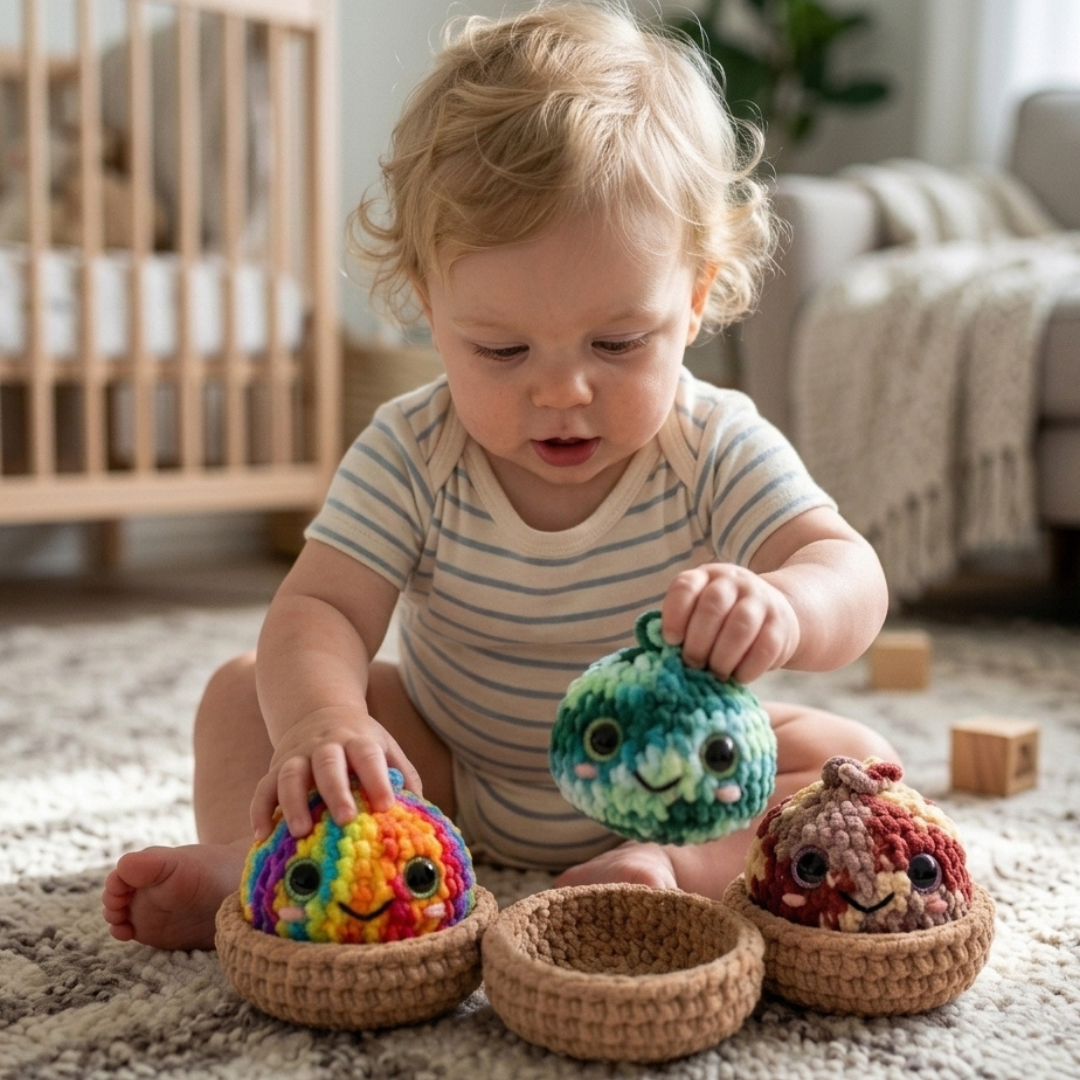 Crochet Dumpling Pattern, No Sew Kawaii Food Plushie
